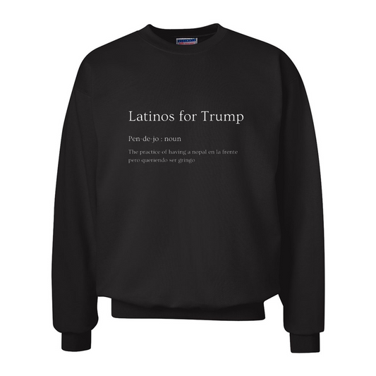 Latinos For Trump Crew Neck Sweater